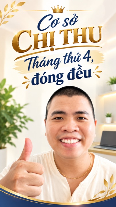 Cơ sở chị Thu, tháng thứ 4 đóng đều
