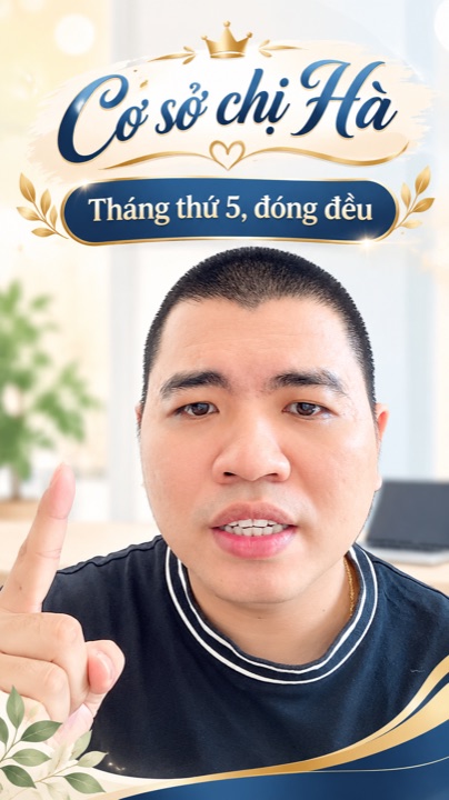 Cơ sở chị Hà, tháng thứ 5 đóng đều