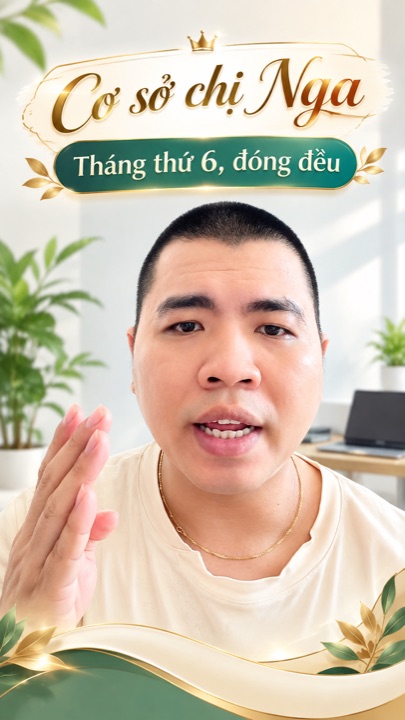 Cơ sở chị Nga, tháng thứ 6 đóng đều