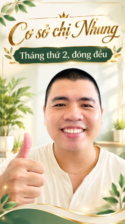 Cơ sở chị Nguyễn Nhung, tháng thứ 2 đóng đều