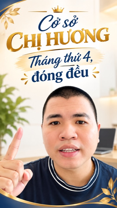 Cơ sở chị Hương, tháng thứ 4 đóng đều